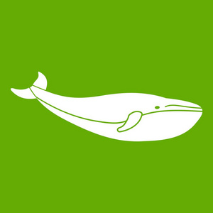 鲸鱼图标绿色