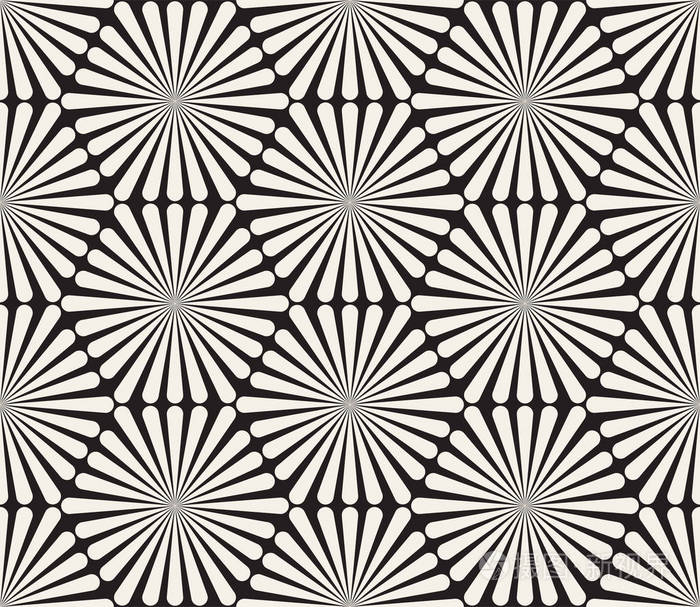 矢量无缝几何图案.简单的抽象线格子.重复元素时尚背景