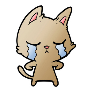 猫哭了图片-猫哭了素材-猫哭了插画-摄图新视界