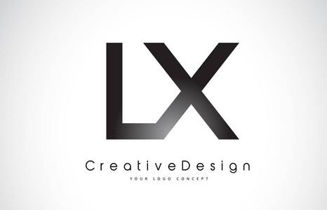 lx l x 字母标志设计.创意图标现代字母矢量 l照片
