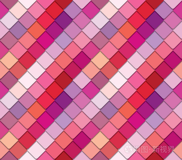 五颜六色的调色板模式背景粉红色米色和紫色