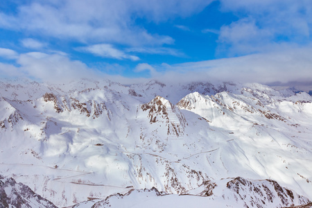 高山滑雪度假村 solden 奥地利