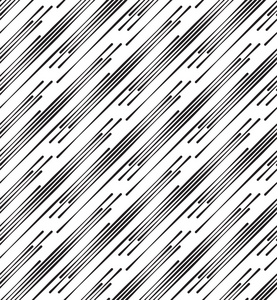 黑白抽象几何无缝图案背面