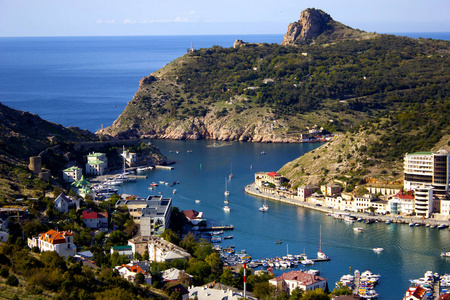 巴拉克拉瓦在克里米亚照片