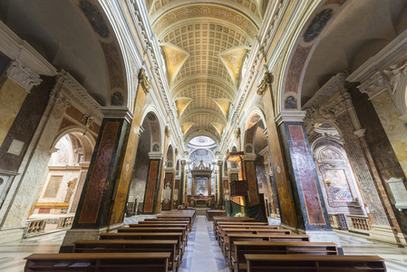 Rieti 意大利，大教堂内部