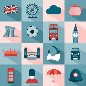 英国图标图片