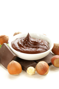 榛子甜甜甜的巧克力榛子酱照片