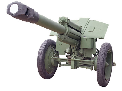 火炮片断旧苏联加农炮照片