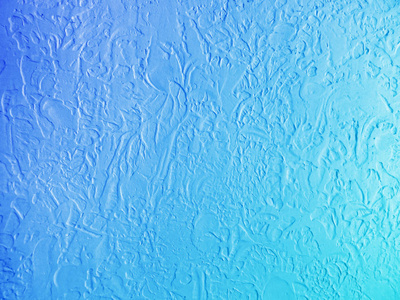 蓝色纹理的墙关闭。抽象的浅色背景