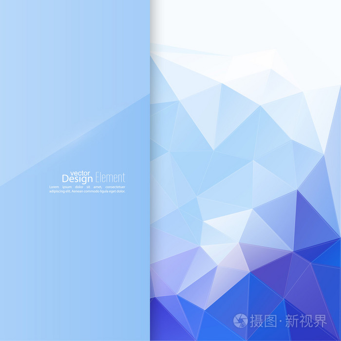 蓝色光泽空白与背景纹理