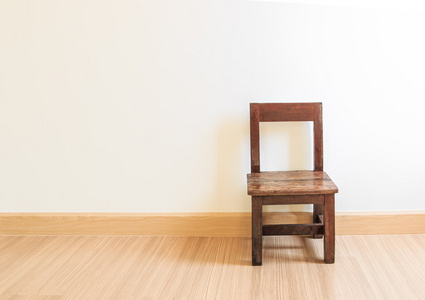 旧木椅上强化木地板