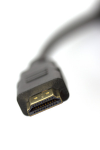 金色的 Hdmi 电缆