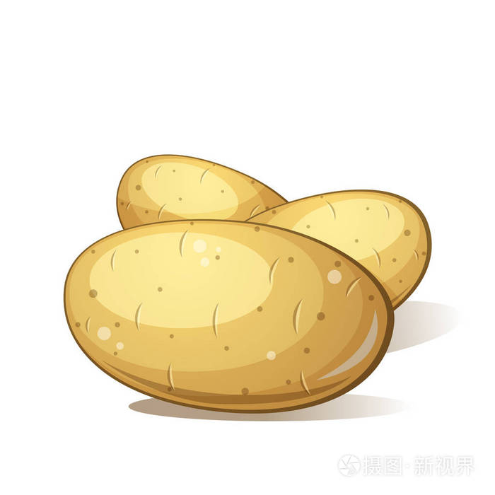 三卡通土豆美味健康食品