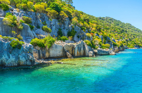 巡航在 Kekova 岛, 土耳其