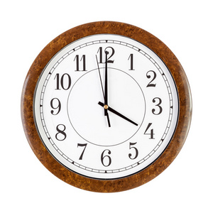 时钟的脸显示 4 上午照片