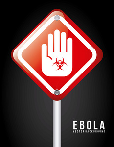 埃博拉病毒警告图片