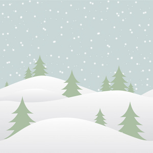 飘落的雪花图片