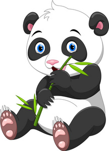 动物园的小熊猫图片