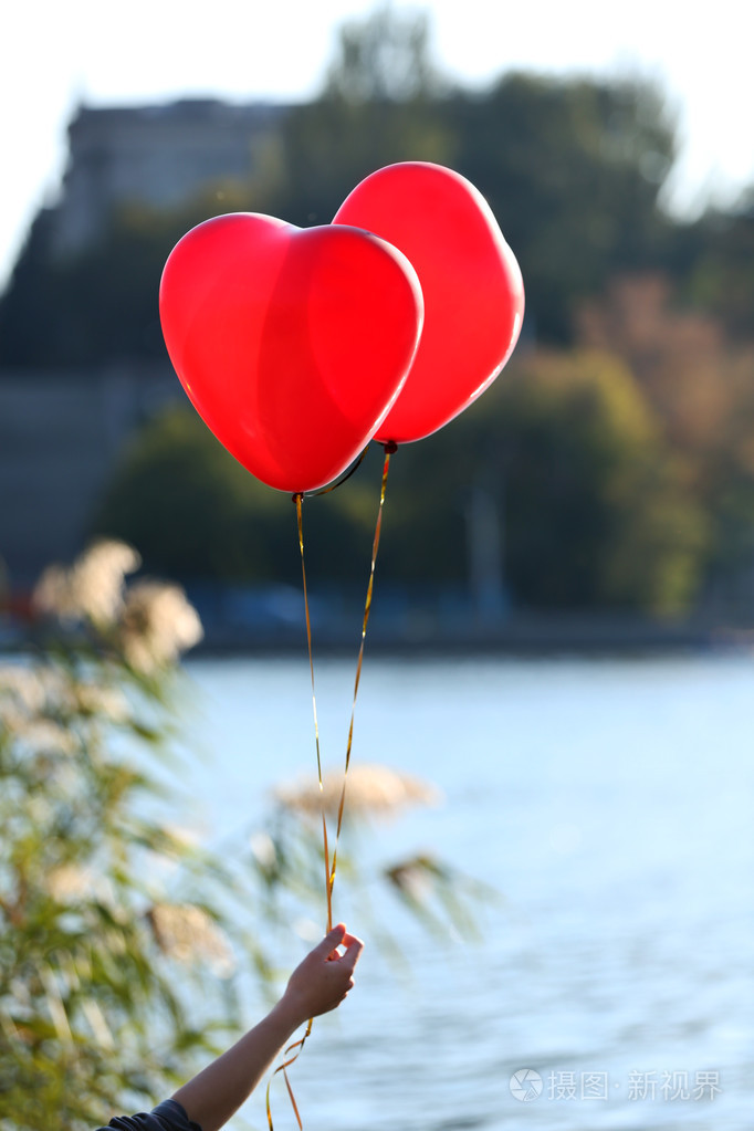 爱情心形气球