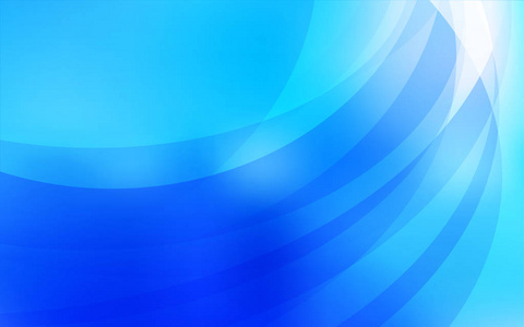 带弧形圆圈的浅蓝色矢量背景照片