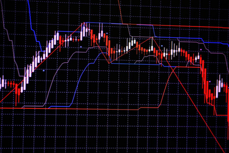 全球金融市场监视器图表显示技术解析成功经商概念
