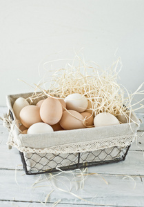 乡村组成的鸡蛋
