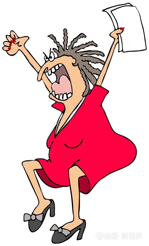 歇斯底里的女人