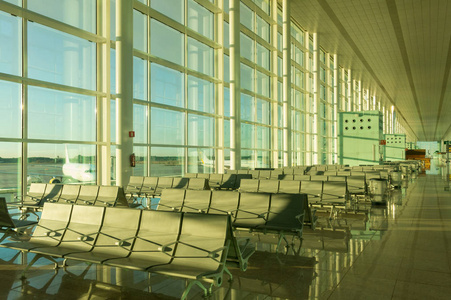 巴塞罗那国际机场候机大厅