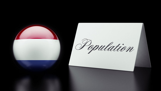 荷兰人口概念图片