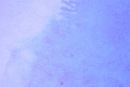 抽象手绘蓝色水彩飞溅在白皮书背景, 创意设计模板
