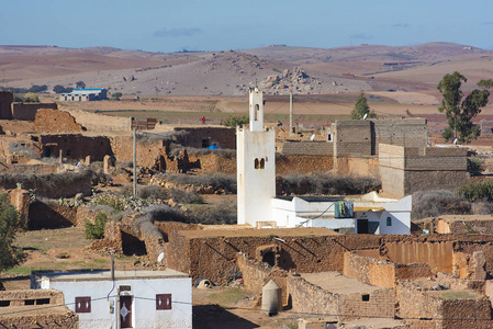 摩洛哥摩洛哥小村庄