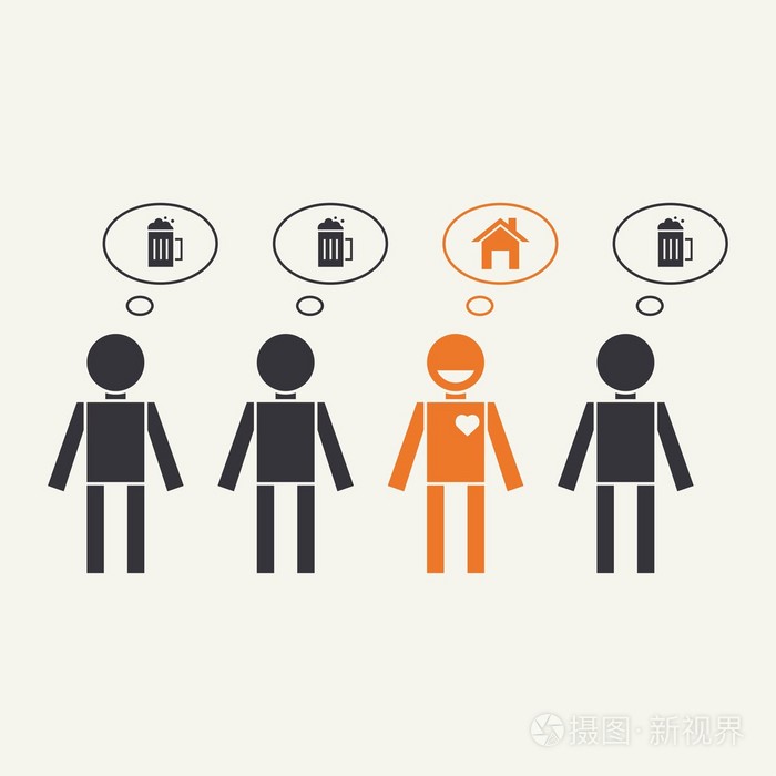 认为不同的概念