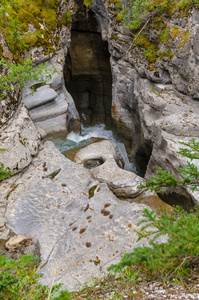 maligne 峡谷