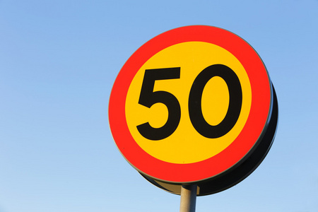 每小时公里限速 50 公里/每小时照片