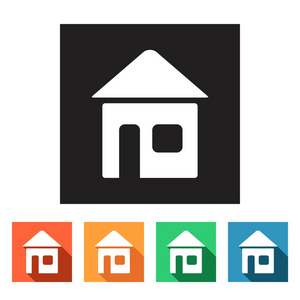 房子，家，房地产图标