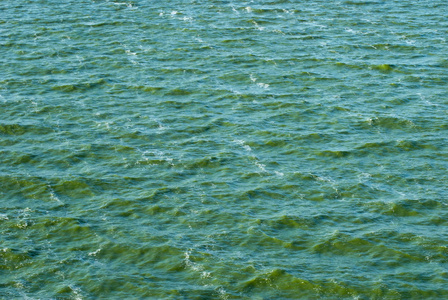 水的质地, 波浪在河上, 不安的海照片