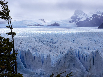 佩里托莫雷诺冰川, 洛杉矶 Glaciares 国家公园在阿根廷