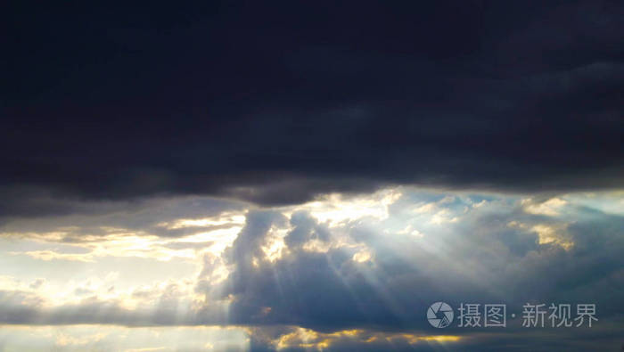 风暴云背景下的天空照片 正版商用图片0853ig 摄图新视界