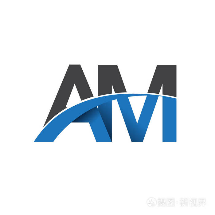 AM字母头像图片