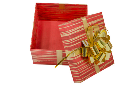 生日，框中，庆祝，庆祝 圣诞节 圣诞礼品 礼物 内包装，孤立