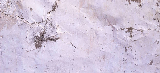 旧破获打拼白色石膏墙纹理横幅背景