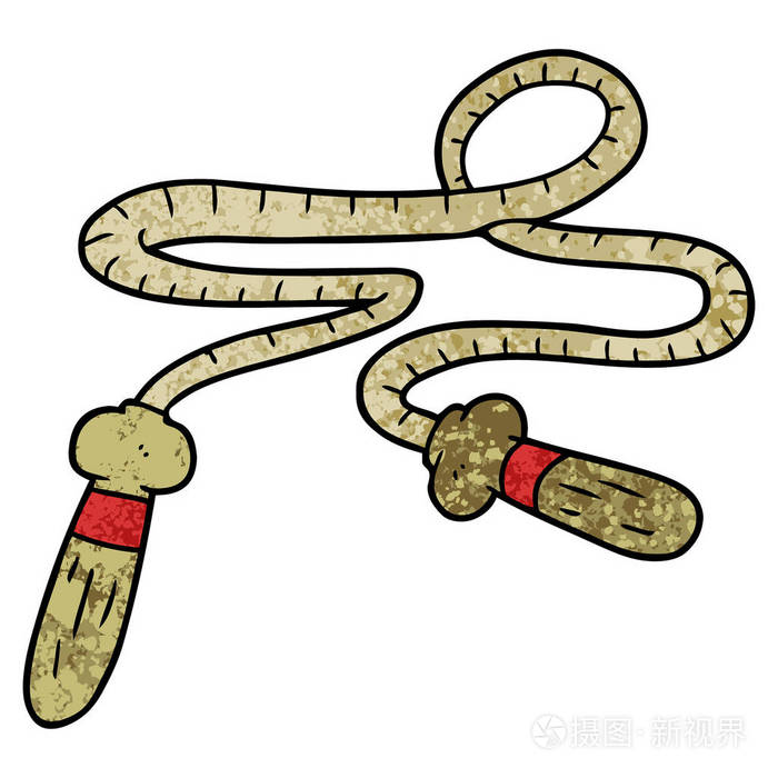 卡通绳索的矢量图解插画-正版商用图片085uei-摄图新视界