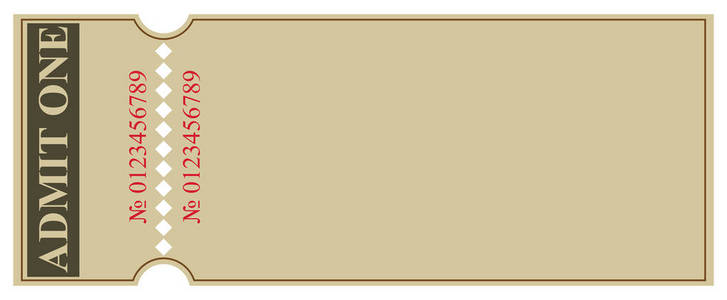 个 门票空白 相似素材图片