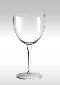 玻璃酒杯空玻璃空酒杯