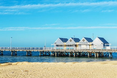 澳大利亚西部著名木 Busselton 码头