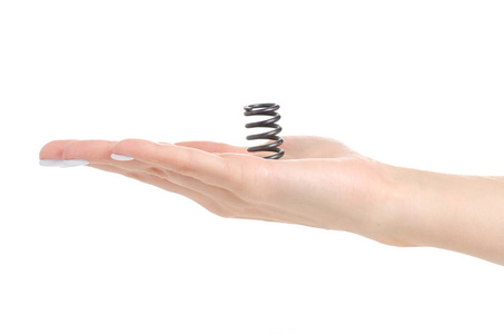 弹簧手图片