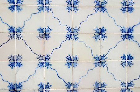 传统华丽葡萄牙装饰瓷砖