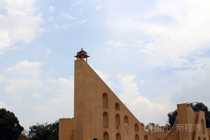 斋浦尔的简塔曼塔天文台天文台由建筑天文仪器组成。2018年8月在印度拍摄