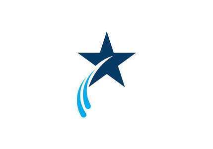 明星 Logo 模板矢量图标插画设计