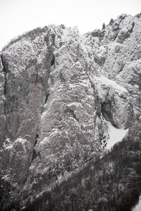 雪峰在 Aspe 谷，法国